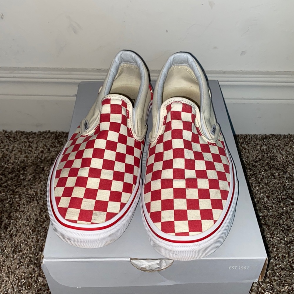 Checkered vans